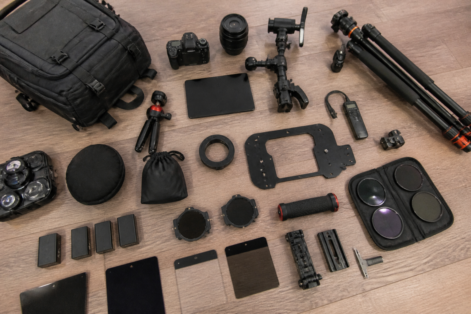 Apparatuur nachtfotografie accessoires