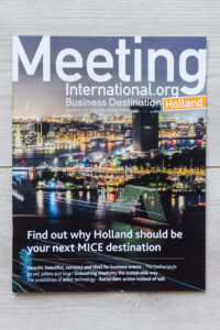 Meeting magazine cover